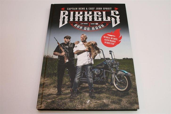 Bikkels aan de Kook — Kookboek Henk Kuipers [No Surrender], Boeken, Kookboeken, Zo goed als nieuw, Italië, Ophalen of Verzenden