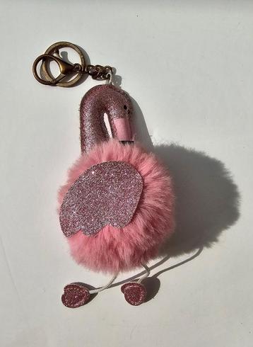 sleutelhanger - flamingo beschikbaar voor biedingen