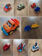 Pakket van 9 speelgoed auto's waarvan 1 grote, Ophalen of Verzenden, Zo goed als nieuw