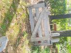 Houten poorten, Tuin en Terras, Ophalen, Gebruikt, 100 tot 150 cm, Hout