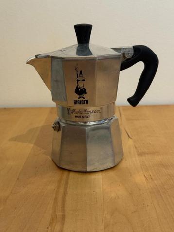 Bialetti Moka Express Zwart 3 kops percolator 130ml beschikbaar voor biedingen