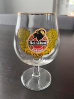 Vintage bierglas Heineken bokbier 1980, Ophalen of Verzenden, Zo goed als nieuw, Glas of Glazen, Heineken