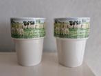 Twee melkbekers Wiebe van der Zee, Ophalen of Verzenden, Zo goed als nieuw, Overige stijlen, Kop(pen) en/of Schotel(s)