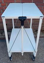 Plat en makkelijk opvouwbare kampeertafel trolley roltafel, Zo goed als nieuw, Campingtafel