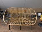 Mooi rotan bankje, Ophalen of Verzenden, Gebruikt, Rotan