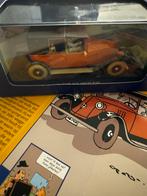 Kuifje auto 1:43 rode Renault taxi uit crab gulden scharen, Ophalen of Verzenden, Kuifje, Zo goed als nieuw, Beeldje of Figuurtje