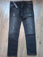 UNIPLAY Italian denim jeans W36 L32, W36 - W38 (confectie 52/54), Zwart, UNIPLAY, Nieuw