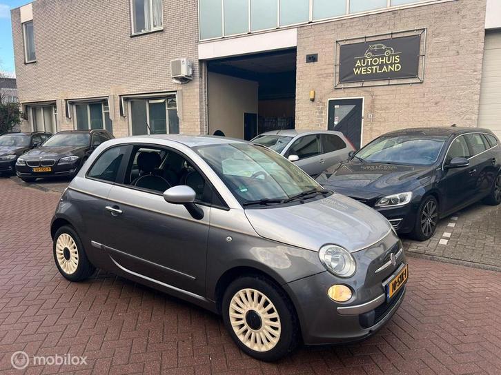 Fiat 500 1.2 Bicolore, Auto's, Fiat, Bedrijf, Te koop, ABS, Airbags, Airconditioning, Alarm, Centrale vergrendeling, Elektrische buitenspiegels