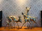~ Vintage messing gouden brass Bambi herten hert jaren ‘70 ~, Antiek en Kunst, Ophalen of Verzenden