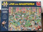 Krijt op tijd v Haasteren 1500 st, Ophalen of Verzenden, 500 t/m 1500 stukjes, Zo goed als nieuw, Legpuzzel