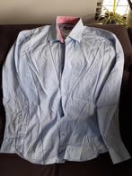 Overhemd lange mouw Tommy Hilfiger maat 43/17, Blauw, Tommy Hilfiger, Ophalen of Verzenden, Zo goed als nieuw