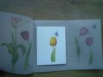 Drieluik tulp tulpen bloemen Marjolein Bastin vlinders, Ophalen of Verzenden, Voor 1920