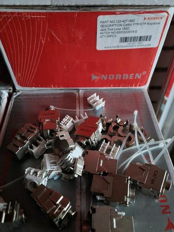 Norden Cat 6A toolles connector