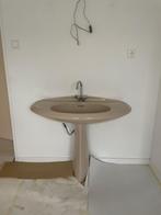 Vintage wastafel, Huis en Inrichting, Badkamer | Badkamermeubels, Ophalen, Gebruikt, 100 tot 150 cm, Minder dan 100 cm