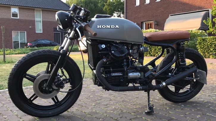 Honda CX 500 caferacer, gerestaureerd, Motoren, Motoren | Honda, Particulier, Naked bike, 11 kW of minder, 2 cilinders, Minimaal motorrijbewijs A2