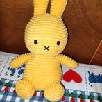 Nijntje knuffel met geel corduroy rib stof Miffy Dick Bruna, Kinderen en Baby's, Speelgoed | Knuffels en Pluche, Ophalen of Verzenden