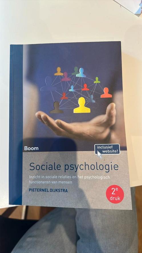 Pieternel Dijkstra - Sociale psychologie, Boeken, Psychologie, Zo goed als nieuw, Sociale psychologie, Ophalen of Verzenden