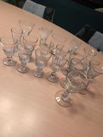 20 antieke glazen paraplu en kastelein, Antiek en Kunst, Antiek | Glas en Kristal, Ophalen of Verzenden