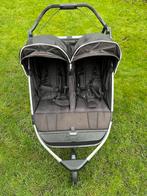 thule urban glide 3 duo 2 zits hardloop kinderwagen buggy, Kinderen en Baby's, Buggy's, Ophalen, Gebruikt, Overige merken, Verstelbare rugleuning