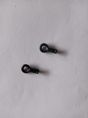 Twee haken voor ijsblokken zwarte haakjes beschikbaar voor biedingen