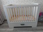 Kidsmill ledikant Brent wit met onderlade 60x120, Ophalen, Zo goed als nieuw, Ledikant