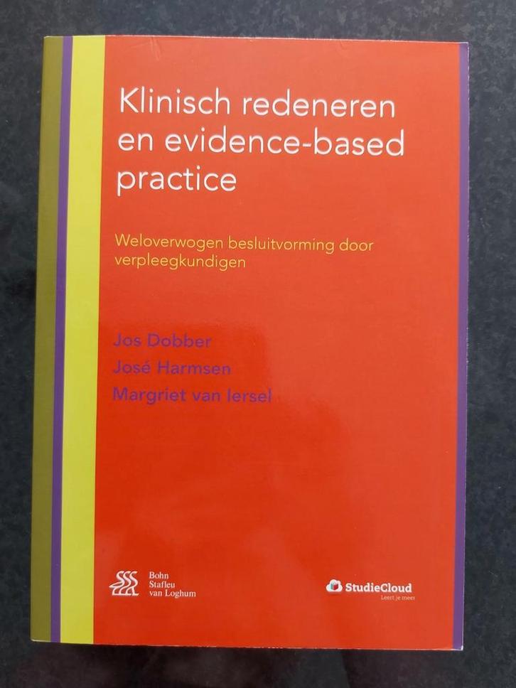 José Harmsen - Klinisch redeneren en evidence-based practice, Boeken, Wetenschap, Zo goed als nieuw, Ophalen of Verzenden