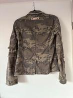 Groen Leger Spijkerjasje - Maat S, Ophalen of Verzenden, Zo goed als nieuw, Jasje, Maat 36 (S)