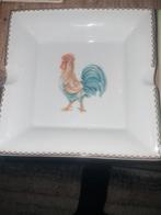 Vintage Limoges GDA Asbak met Haan, Ophalen of Verzenden