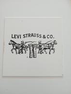 Levi's reclame bordje, Verzamelen, Ophalen of Verzenden, Nieuw, Reclamebord
