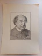 portret litho's van J. Visser jr, Antiek en Kunst, Kunst | Litho's en Zeefdrukken, Ophalen of Verzenden