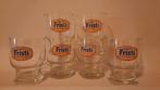 Vintage Fristi Glazen - Set van 6, Ophalen, Gebruikt, Overige materialen, Los bestek