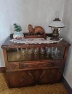 theekastje vitrine  brocante vintage kastje, Huis en Inrichting, Kasten | Overige, Ophalen, Gebruikt