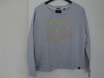 Licht blauwe SUPERDRY trui met witte opdruk. Maat L., Kleding | Dames, Truien en Vesten, Maat 42/44 (L), Ophalen of Verzenden