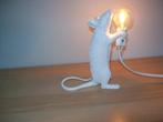 Design Mouse-lamp Seletti Staand muisje , wit, Huis en Inrichting, Lampen | Tafellampen, Ophalen, Zo goed als nieuw, Kunststof