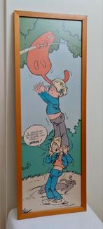 Jan Jans en de Kinderen vintage poster met omlijsting, Ophalen, Overige figuren, Gebruikt, Plaatje, Poster of Sticker