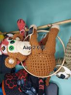 Gehaakte plantenpot aap, Ophalen of Verzenden, Halfschaduw, Minder dan 100 cm