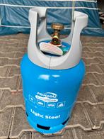 Primagaz / benegas lightsteel 6kg met 4,2kg vulling !, Caravans en Kamperen, Kampeeraccessoires, Ophalen, -, -, Zo goed als nieuw