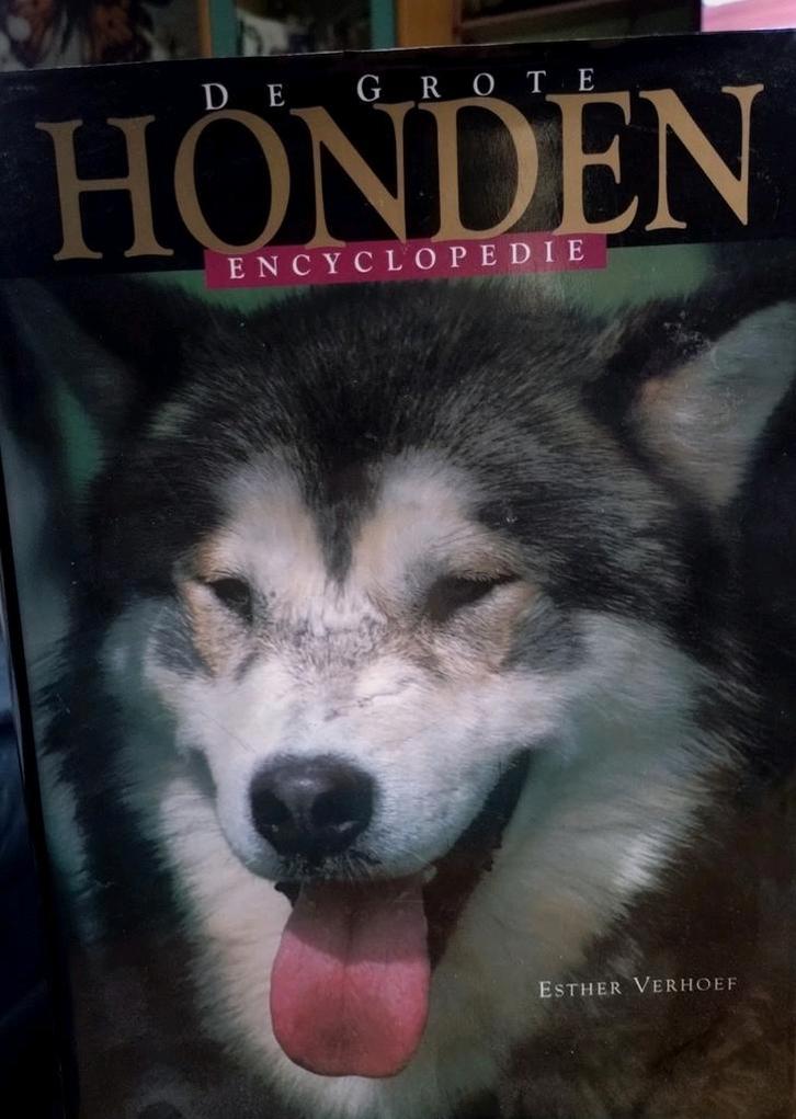 Esther Verhoef - De grote honden encyclopedie, Boeken, Dieren en Huisdieren, Zo goed als nieuw, Honden, Ophalen of Verzenden