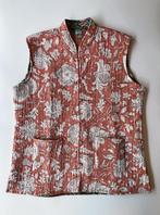 REVERSIBLE GILET PEACH/DONKER GROEN (NIEUW), Kleding | Dames, -, -, Nieuw, Ophalen of Verzenden
