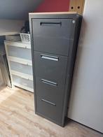 Dossierkast Archiefkast antraciet 4 lades ZSM WEG, Ophalen, Minder dan 50 cm, Gebruikt, 100 tot 150 cm