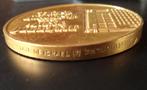 1964 brons penning Israel Congress 106 gram, Ophalen of Verzenden, Brons