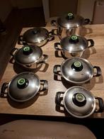 Amc pannen, Ophalen, Gebruikt, Keramische plaat, Pannenset