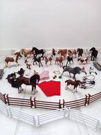 Schleich paarden met toebehoren., Ophalen of Verzenden, Zo goed als nieuw