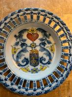 Makkumer Wandbord / Fruitschaal met Leeuw - 20cm, Ophalen of Verzenden