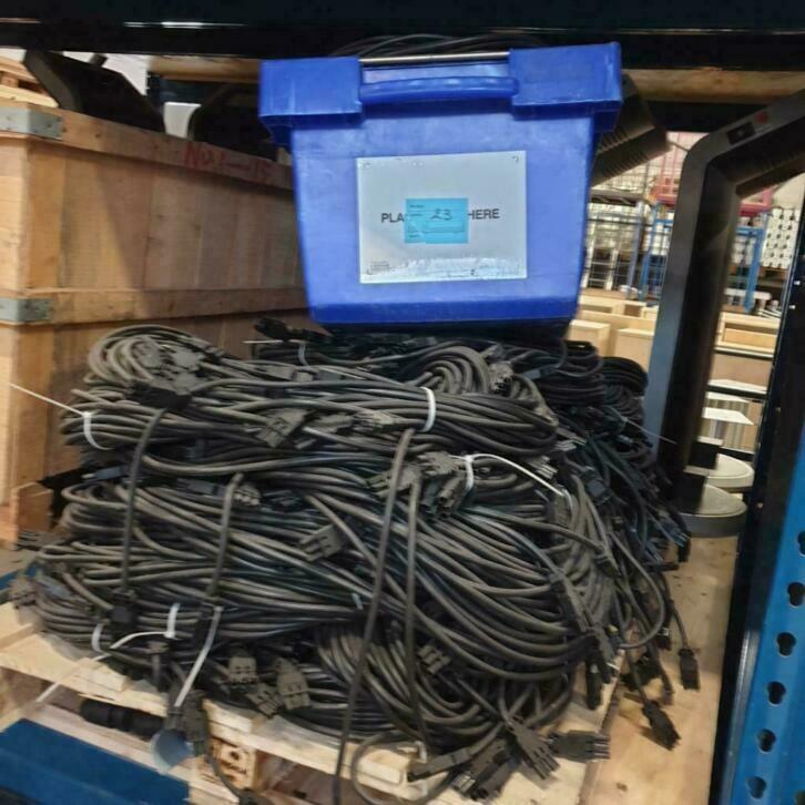 partij wieland koppelsnoer 400 cm lang met wieland stekkers, Hobby en Vrije tijd, Elektronica-componenten, Nieuw, Ophalen of Verzenden