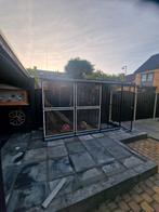 Te koop aluminium voliere, Ophalen of Verzenden, Aluminium, Volière