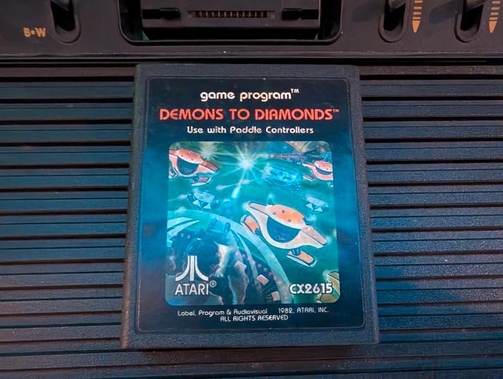 Demons To Diamonds - Atari 2600 spel game, Spelcomputers en Games, Games | Atari, Gebruikt, Atari 2600, Avontuur en Actie, 1 speler
