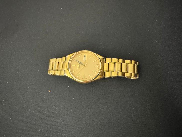 Vintage Seiko horloge - project, Sieraden, Tassen en Uiterlijk, Horloges | Heren, Gebruikt, Polshorloge, Seiko, Goud, Ophalen of Verzenden