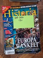 19 stuks Historia tijdschriften 2018-2020, Ophalen, Gelezen, Wetenschap en Natuur
