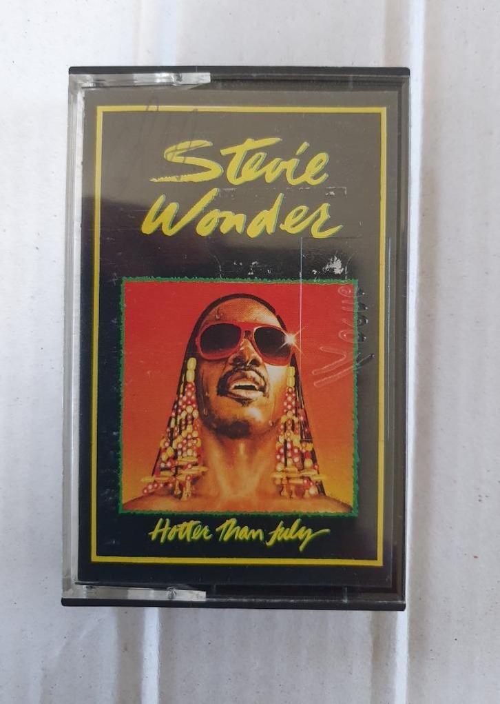 Stevie Wonder - Hotter Than July (1981), Cd's en Dvd's, Cassettebandjes, Zo goed als nieuw, Origineel, Pop, 1 bandje, Ophalen of Verzenden